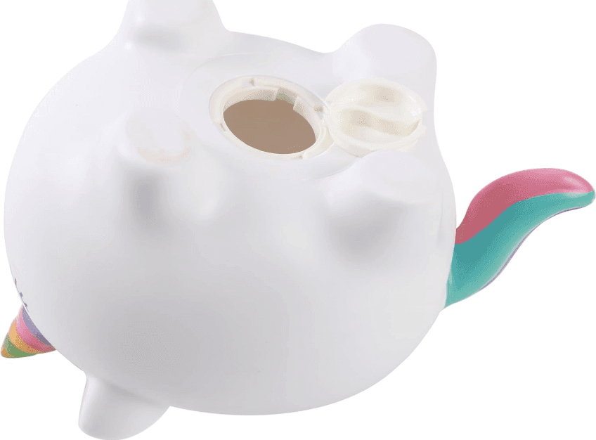 I-TOTAL® - Salvadanaio divertente decorativo/Portamonete in plastica UNICORN - 5