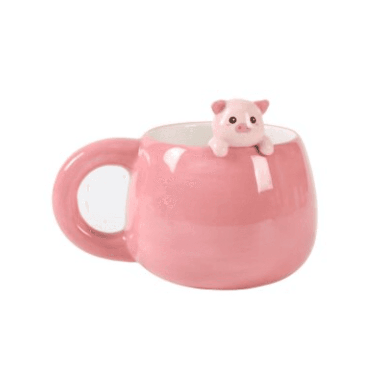 i-Total - Tazza in ceramica con charm - Piggy (XL2567) - 2