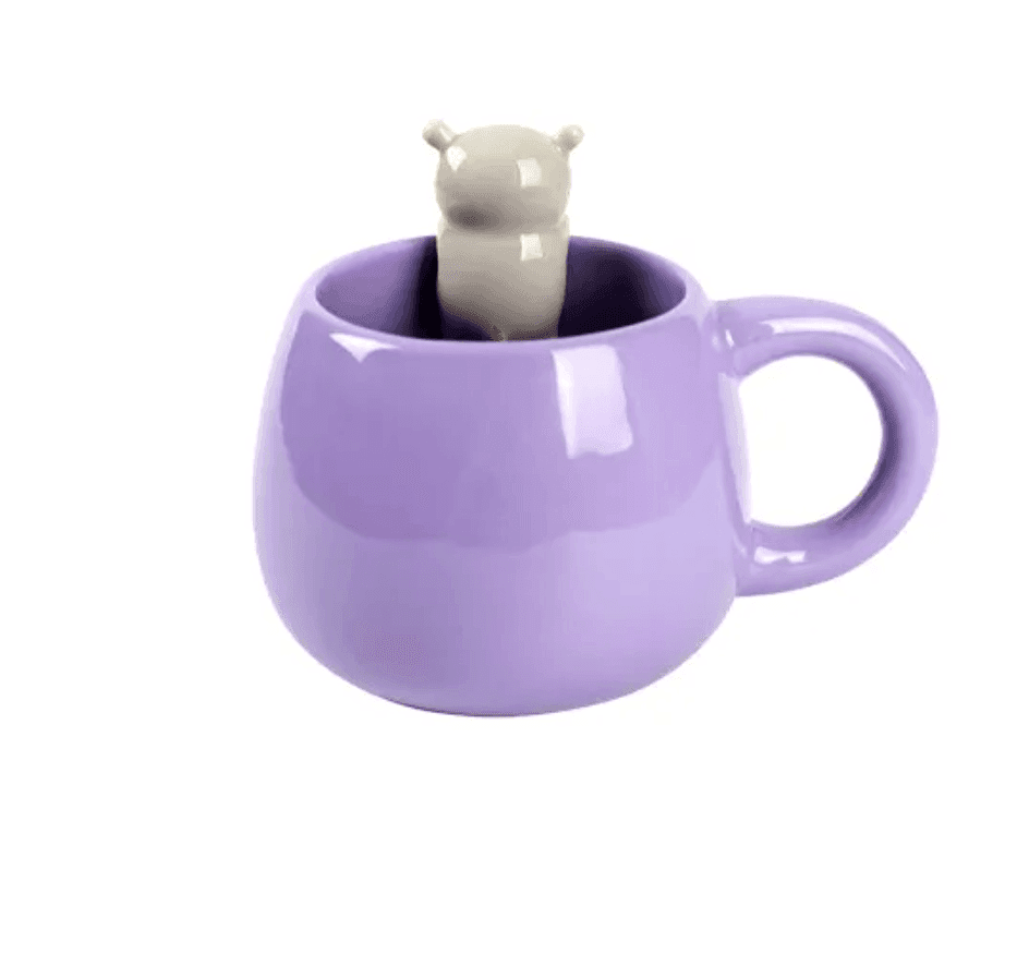 i-Total - Tazza in Cermica con Charm Hippo (XL2525B) - 3