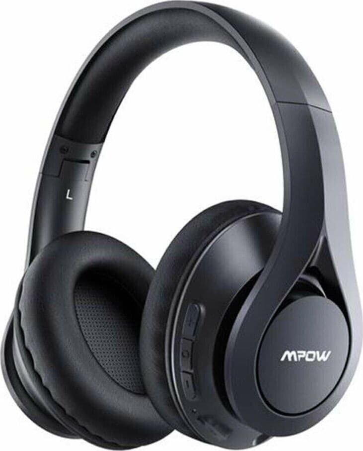 Cuffie MPOW 059 Lite BH451B wireless cablate BT 5.0 nere - 3