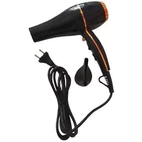 Asciugacapelli professionale regolabile calore e velocità 2000W per saloni - 2