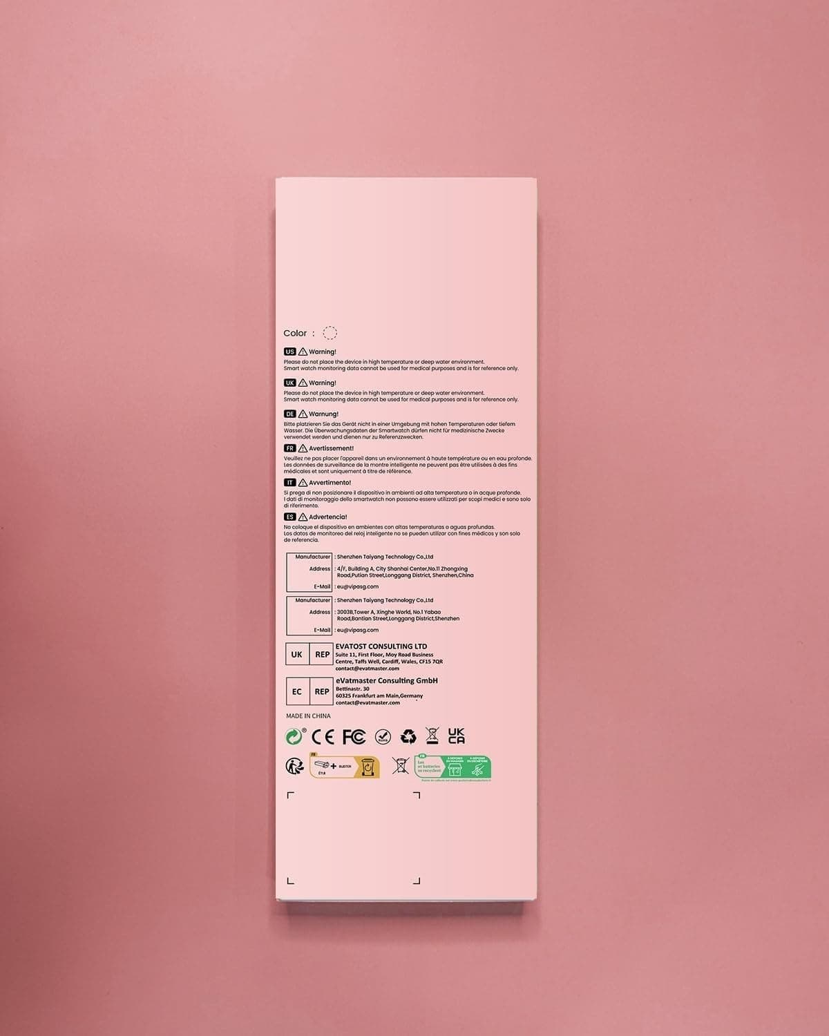 Smartwatch Orologio intelligente RUXINGX monitoraggio sonno frequenza cardiaca - 10
