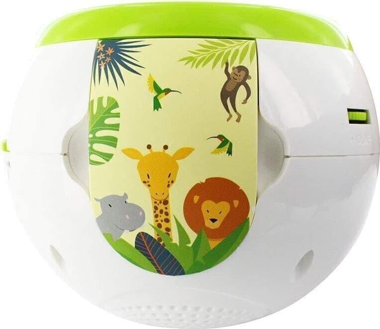 Metronic Radiosveglia per Bambini Jungle FM Proiezione USB Doppia Sveglia - 4