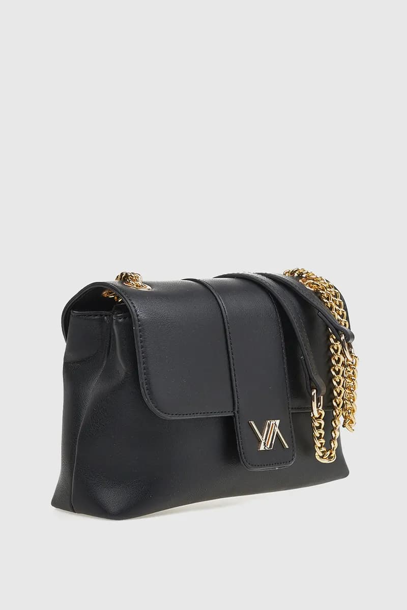 VERDE FASHION | Borsa in ecopelle con patta - 11