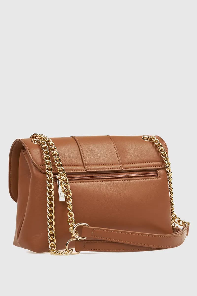 VERDE FASHION | Borsa in ecopelle con patta - 14