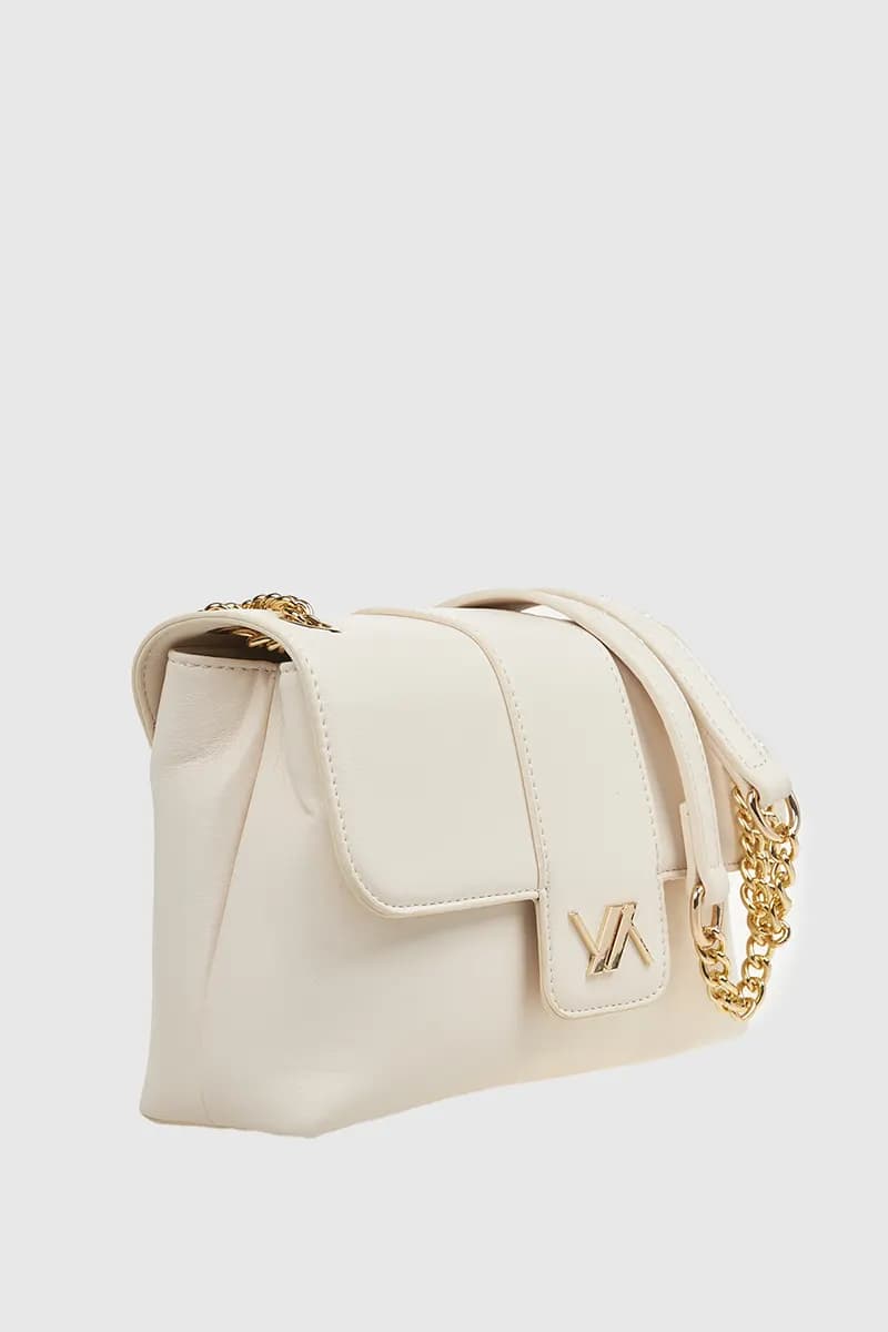 VERDE FASHION | Borsa in ecopelle con patta - 7
