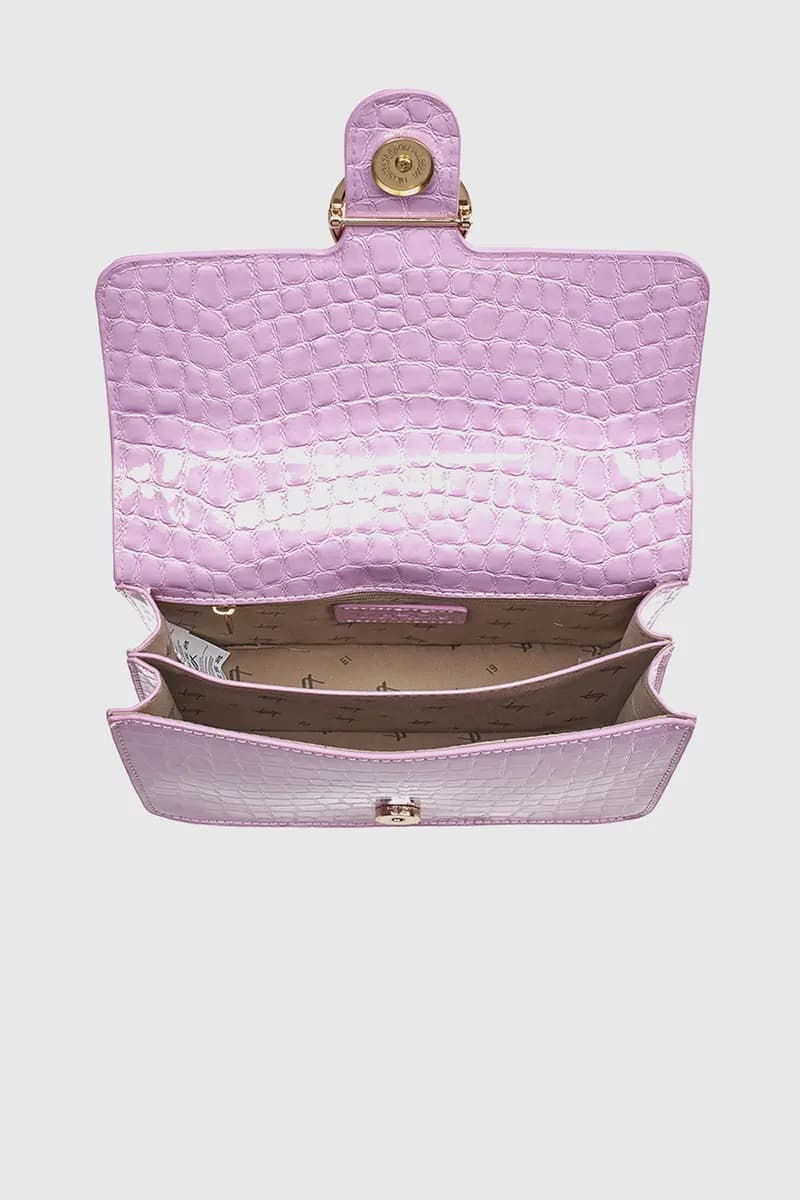 VERDE FASHION | Borsa a tracolla pitonata - 4