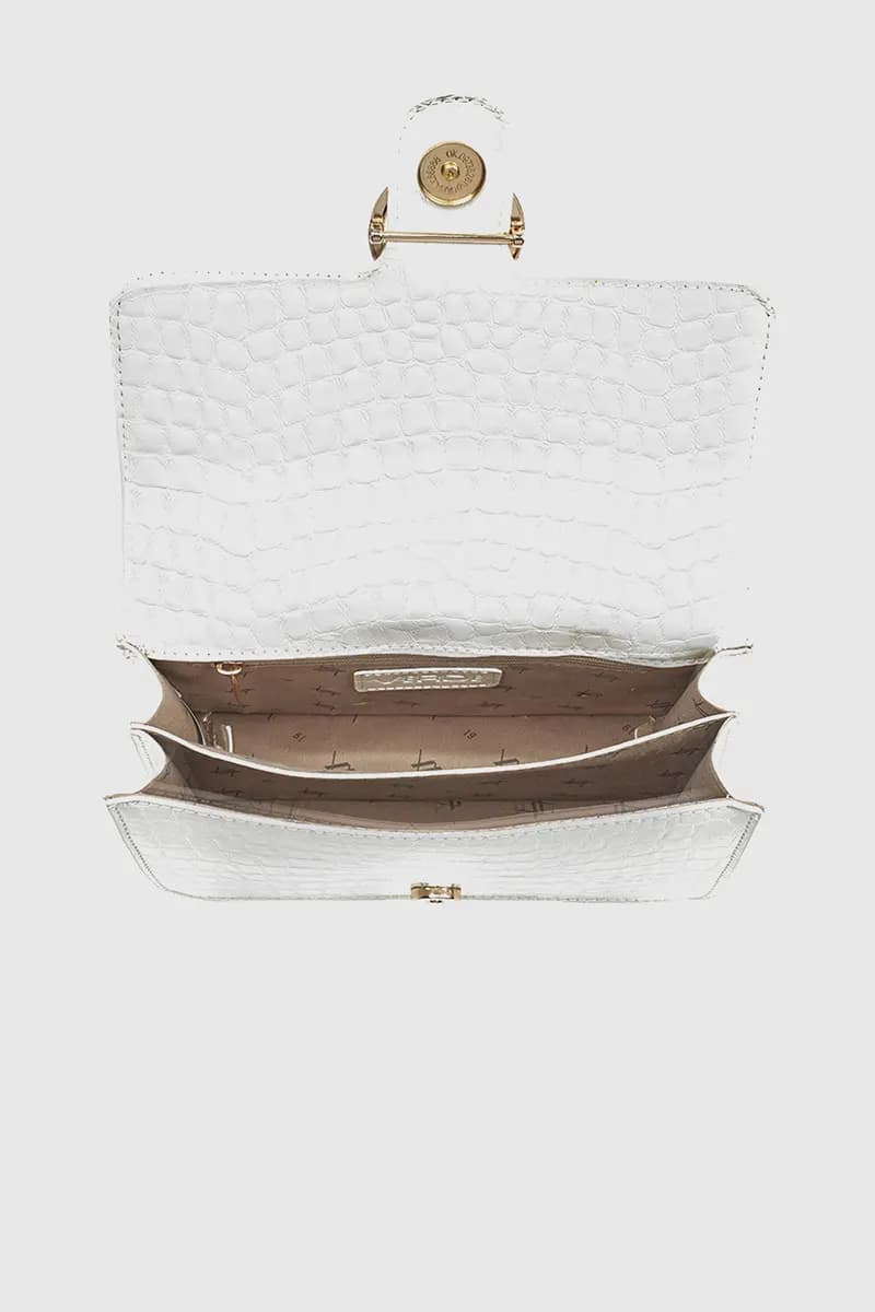 VERDE FASHION | Borsa a tracolla pitonata - 8