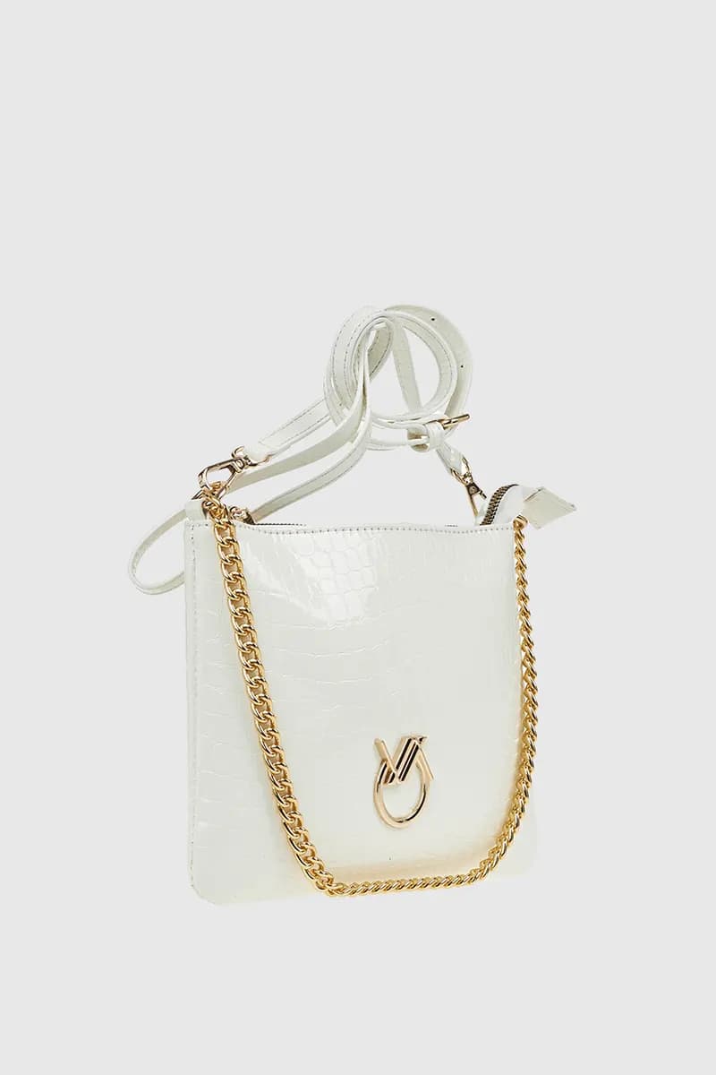 VERDE FASHION | Mini bag a tracolla pitonata - 2