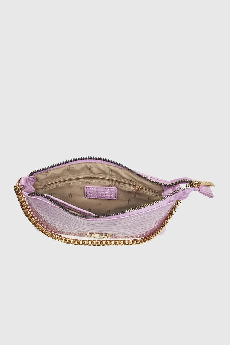 VERDE FASHION | Mini bag a tracolla pitonata - 7