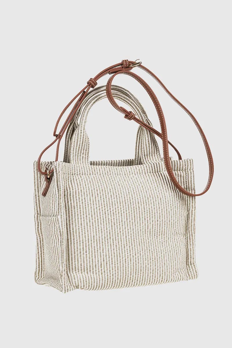 VERDE FASHION | Mini bag a tracolla in tessuto - 2