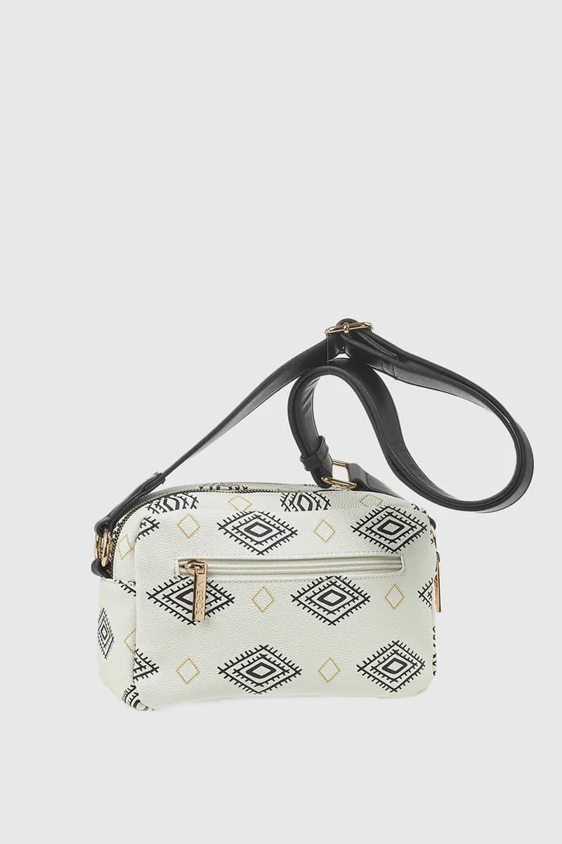 VERDE FASHION | Camera bag motivo geometrico - 2