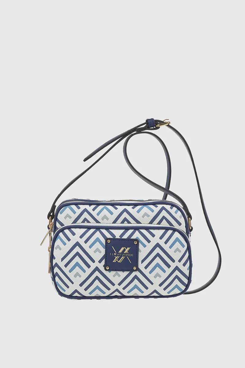 VERDE FASHION | Borsa a tracolla tre tasche - 5