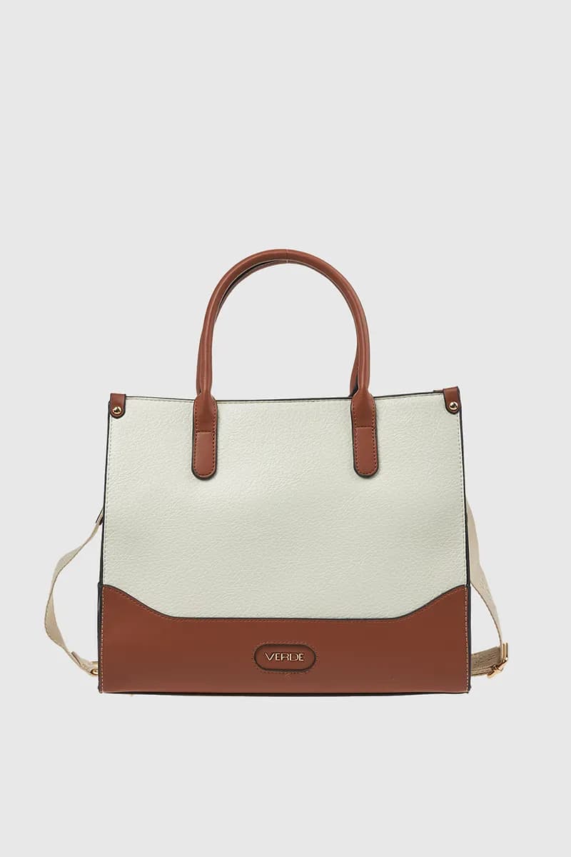 VERDE FASHION | Tote bag colorblock - 5