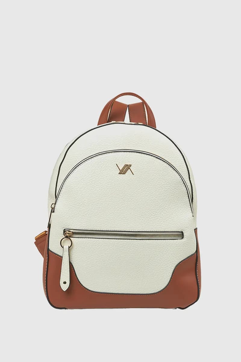 VERDE FASHION | Zaino con zip e tasche esterne - 9