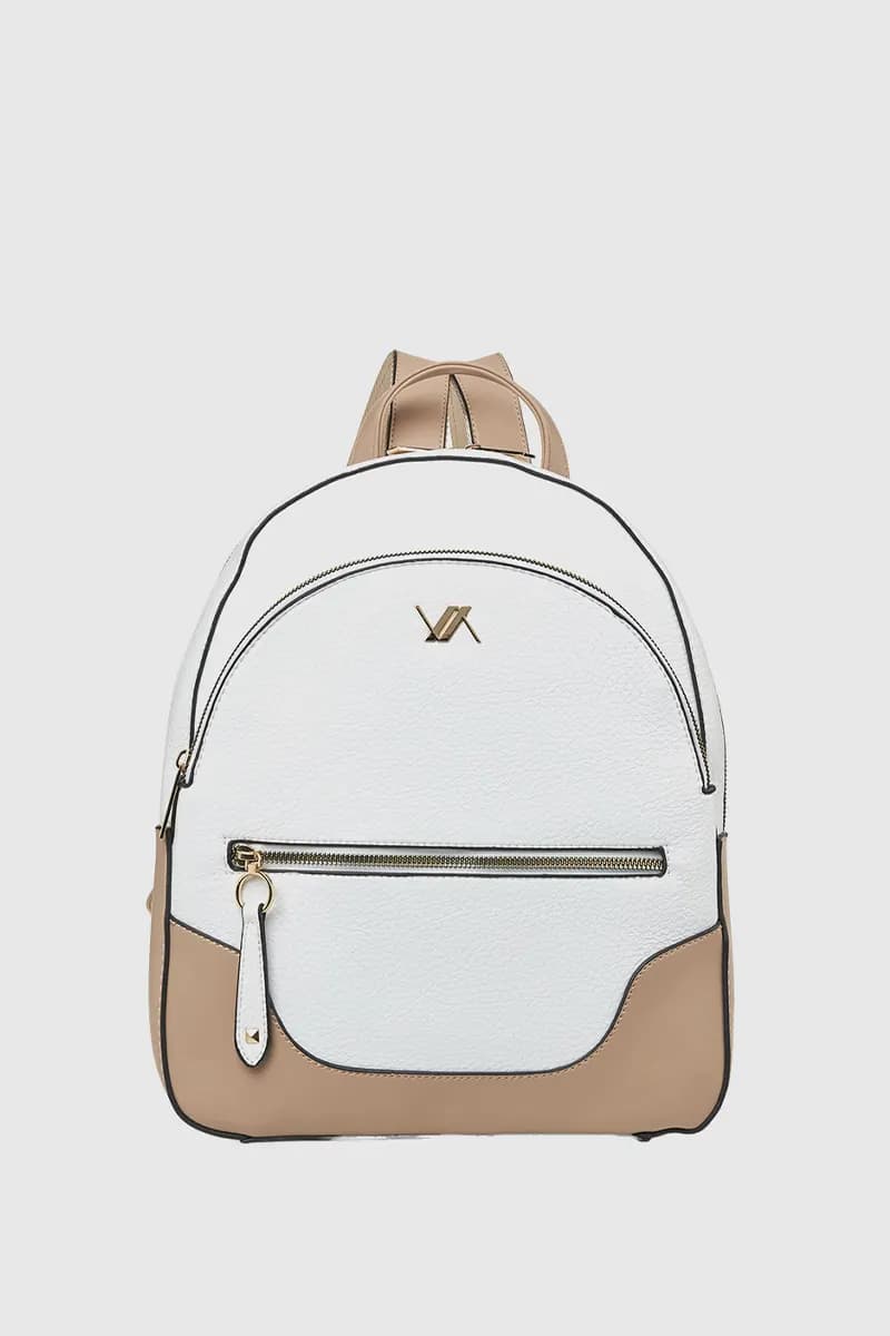 VERDE FASHION | Zaino con zip e tasche esterne - 10