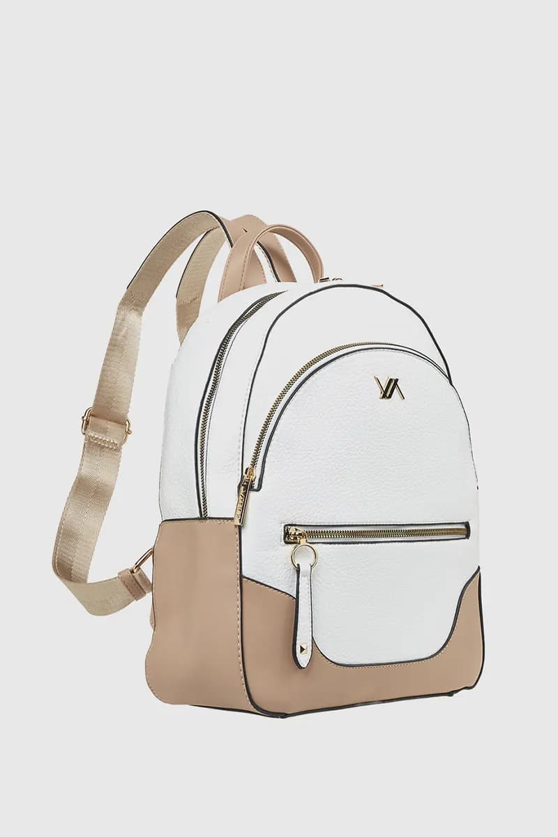 VERDE FASHION | Zaino con zip e tasche esterne - 3