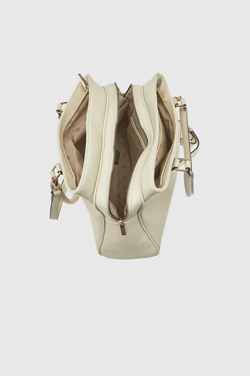 VERDE FASHION | Borsa a spalla tre scomparti - 12