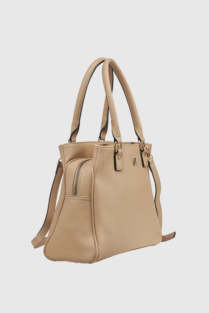 VERDE FASHION | Borsa a spalla tre scomparti - 3