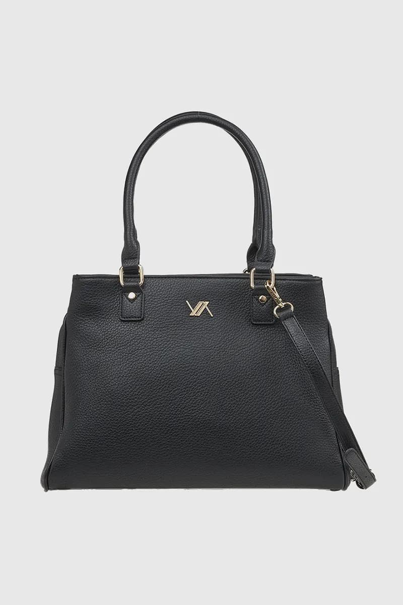 VERDE FASHION | Borsa a spalla tre scomparti - 5