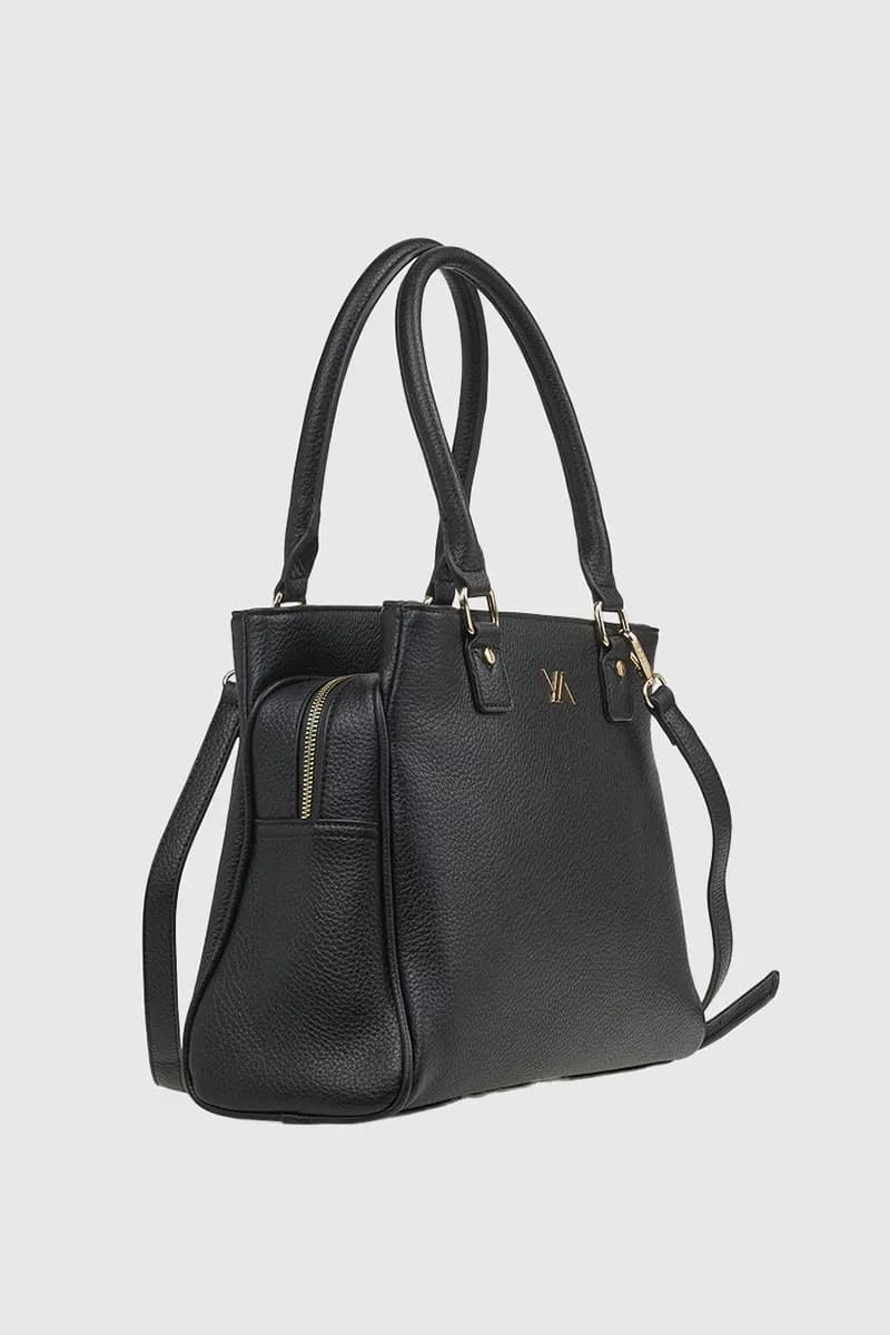VERDE FASHION | Borsa a spalla tre scomparti - 7