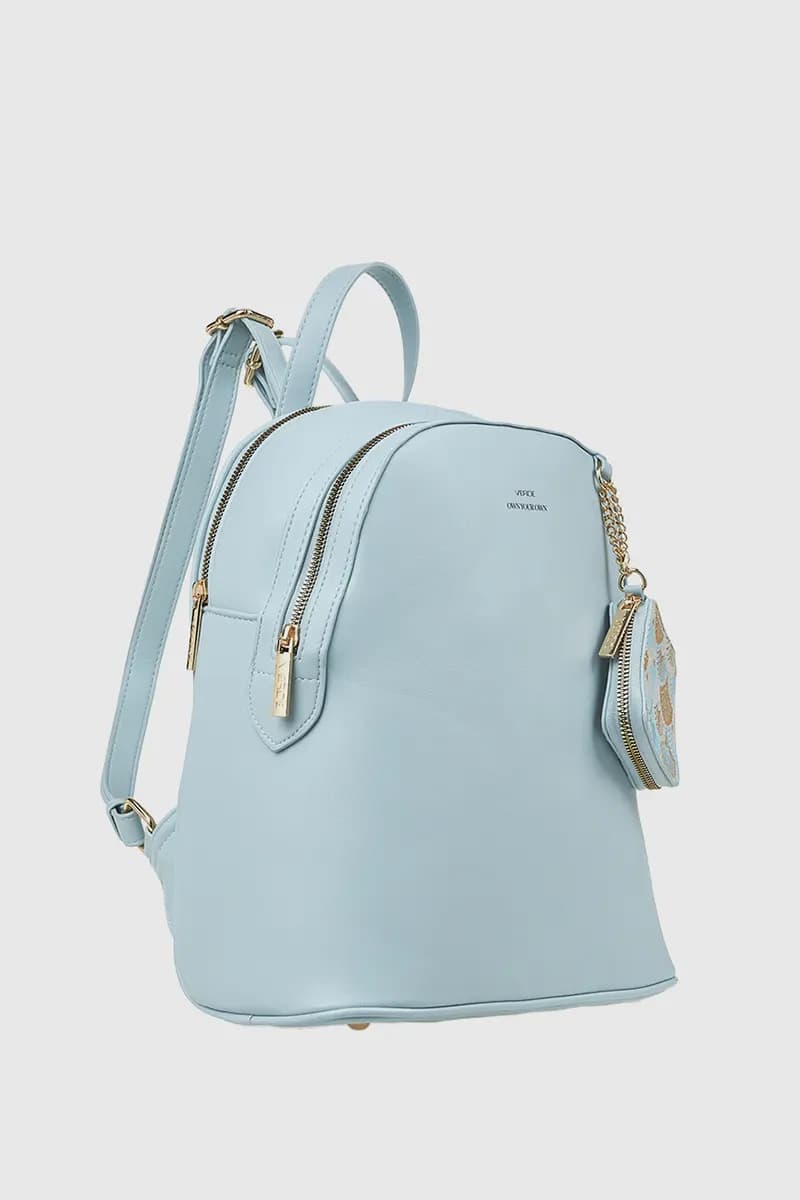 VERDE FASHION | Zaino doppia tasca con portamonete - 7