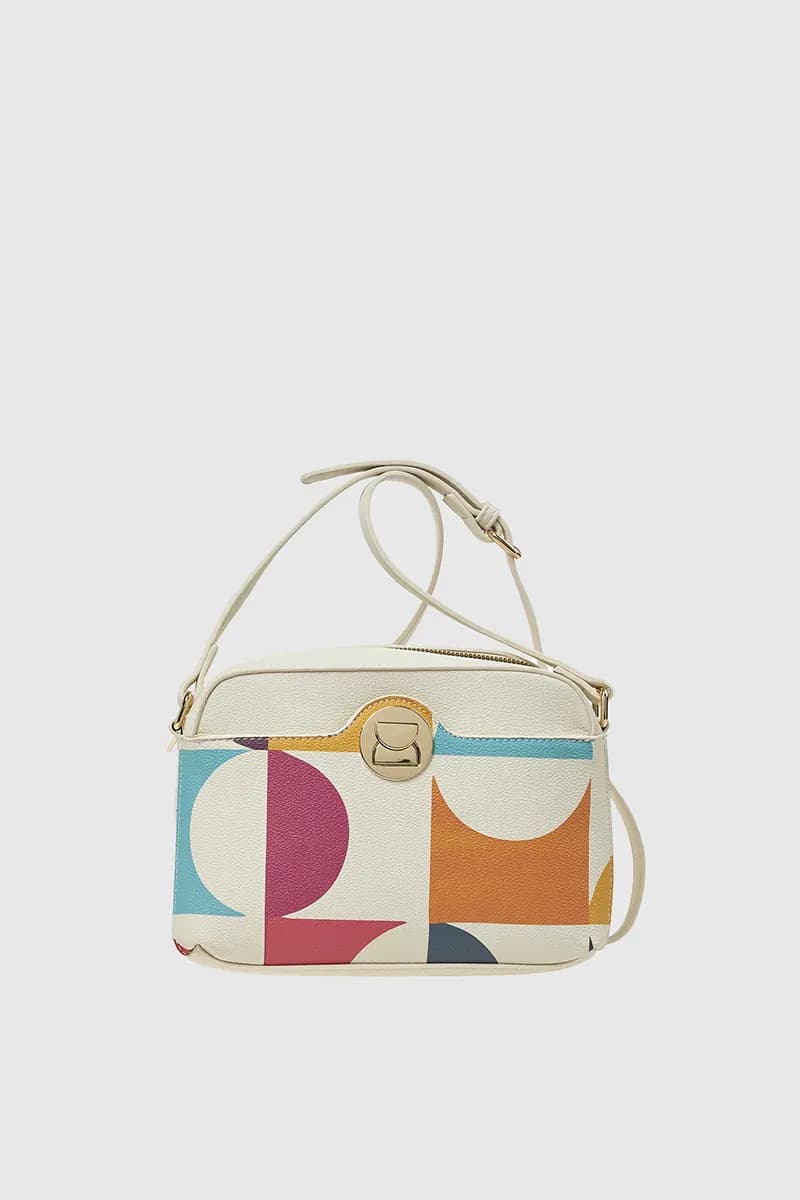 VERDE FASHION | Pochette a tracolla motivo pois - 5