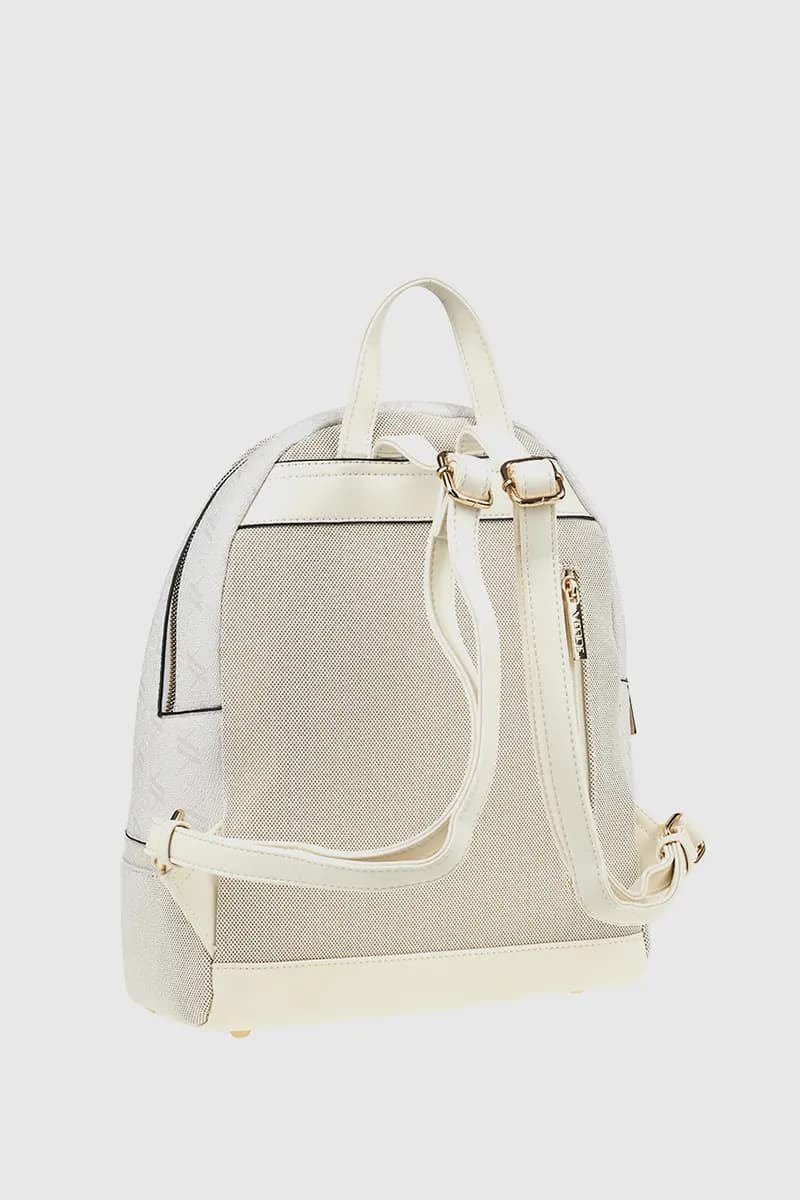VERDE FASHION | Zaino in tessuto trama logo - 6
