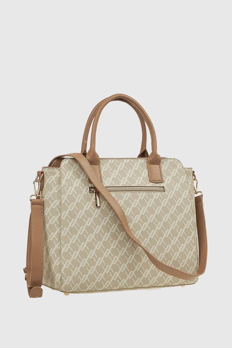 VERDE FASHION | Tote bag trama logo - 6