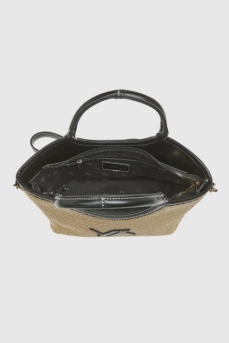 VERDE FASHION | Borsa a mano in rafia - 4