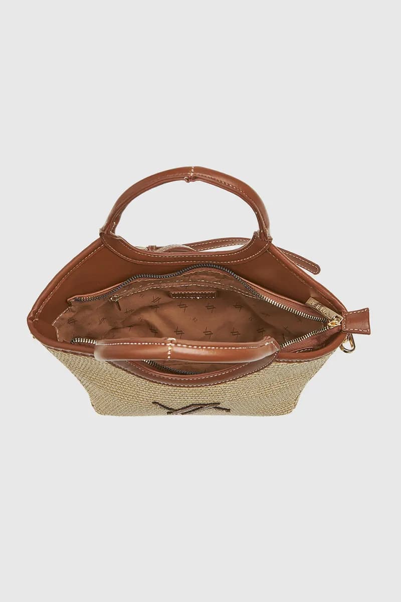 VERDE FASHION | Borsa a mano in rafia - 8