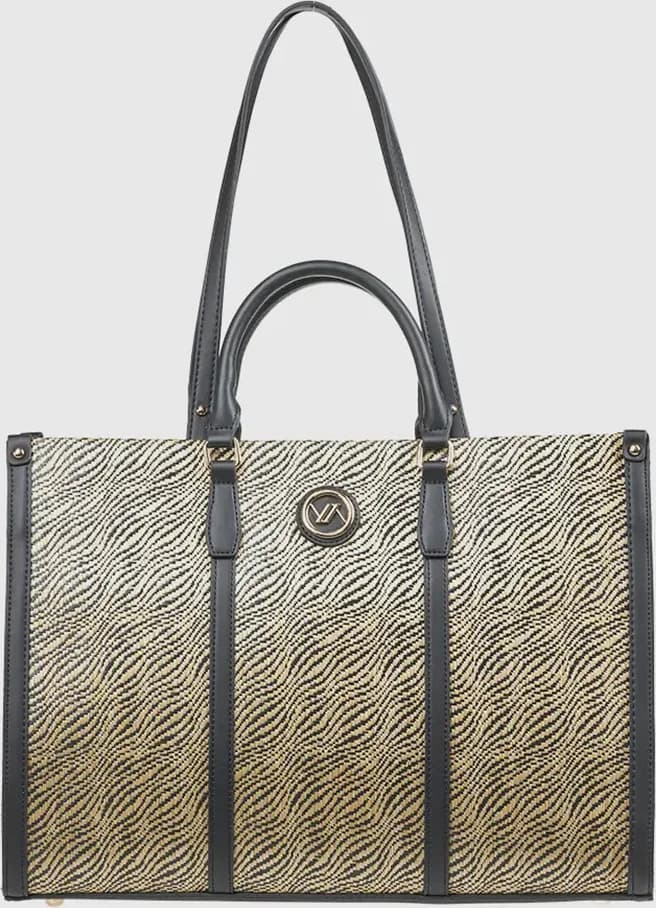 VERDE FASHION | Shopping bag animalier doppio manico - 5