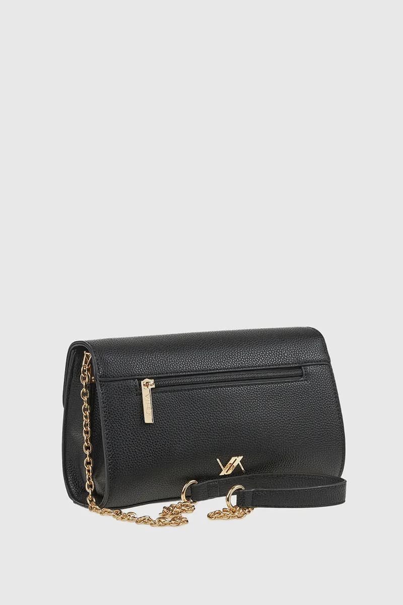 VERDE FASHION | Borsa a tracolla in ecopelle con patta - 6