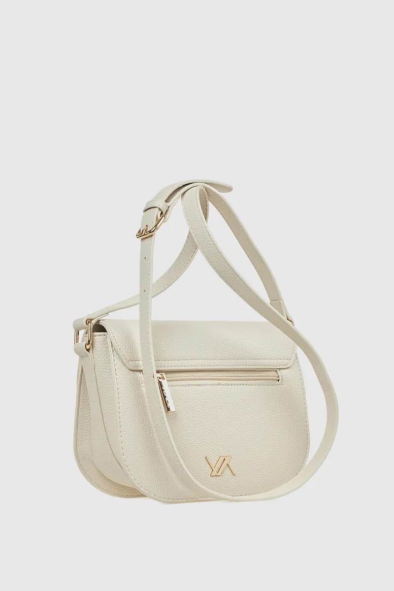 VERDE FASHION | Borsa a tracolla in ecopelle con patta - 14