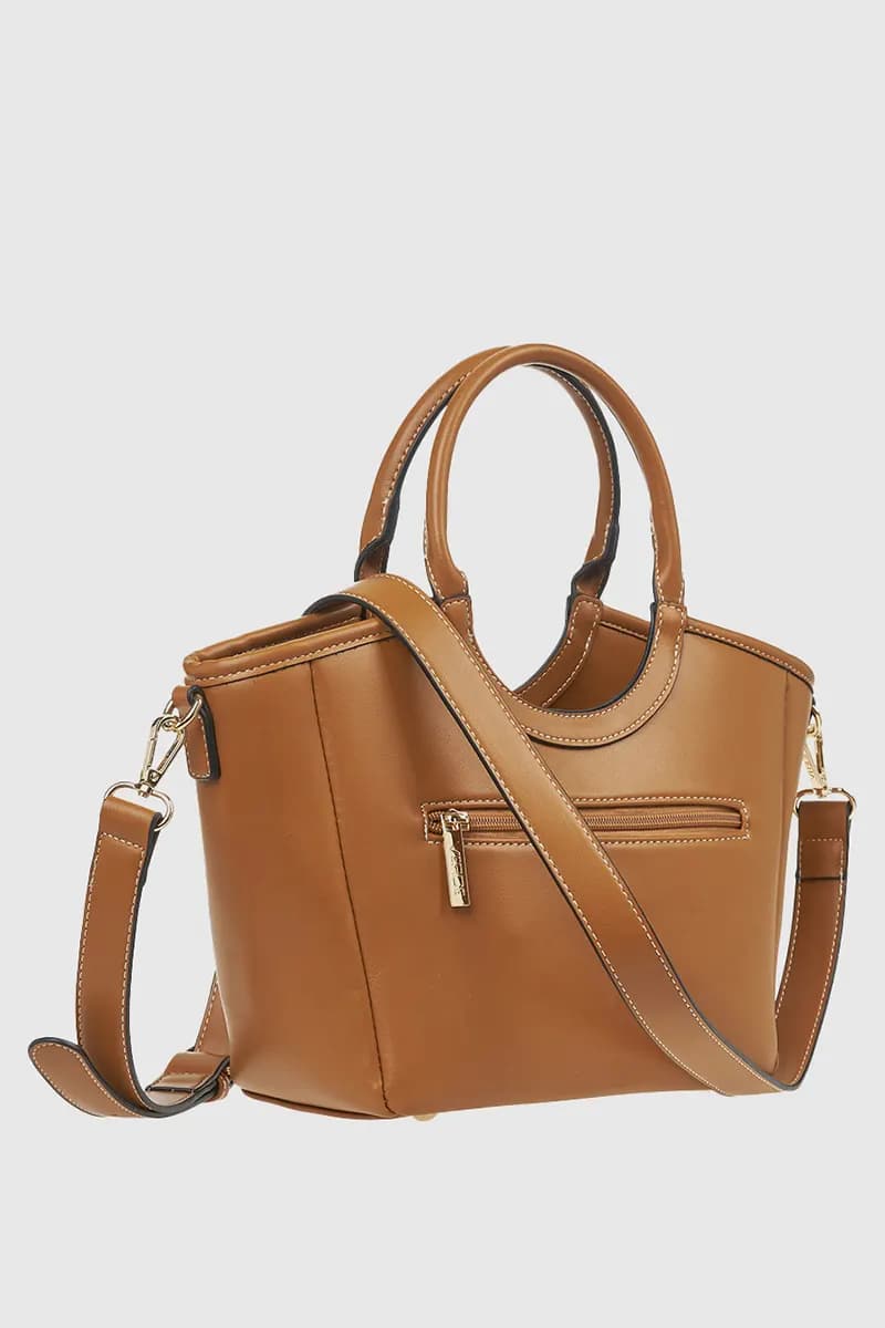 VERDE FASHION | Borsa a mano in ecopelle - 6