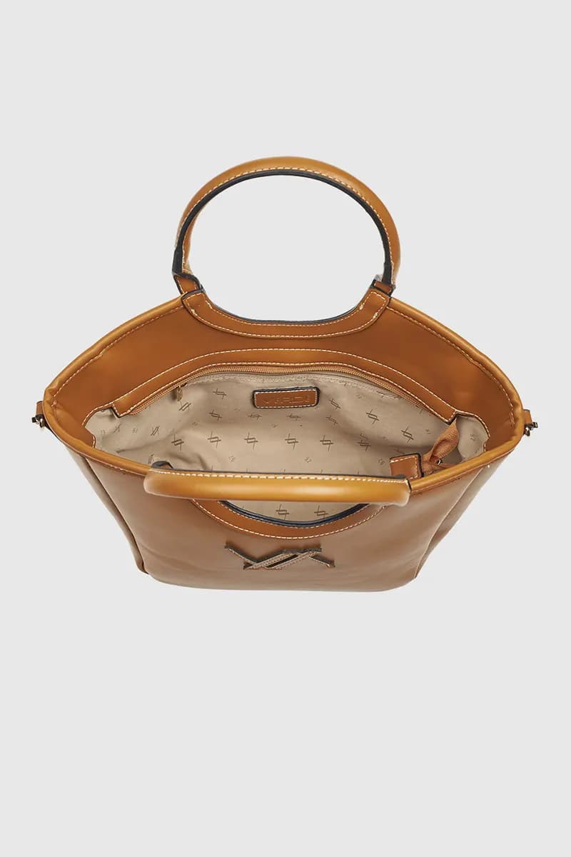 VERDE FASHION | Borsa a mano in ecopelle - 8