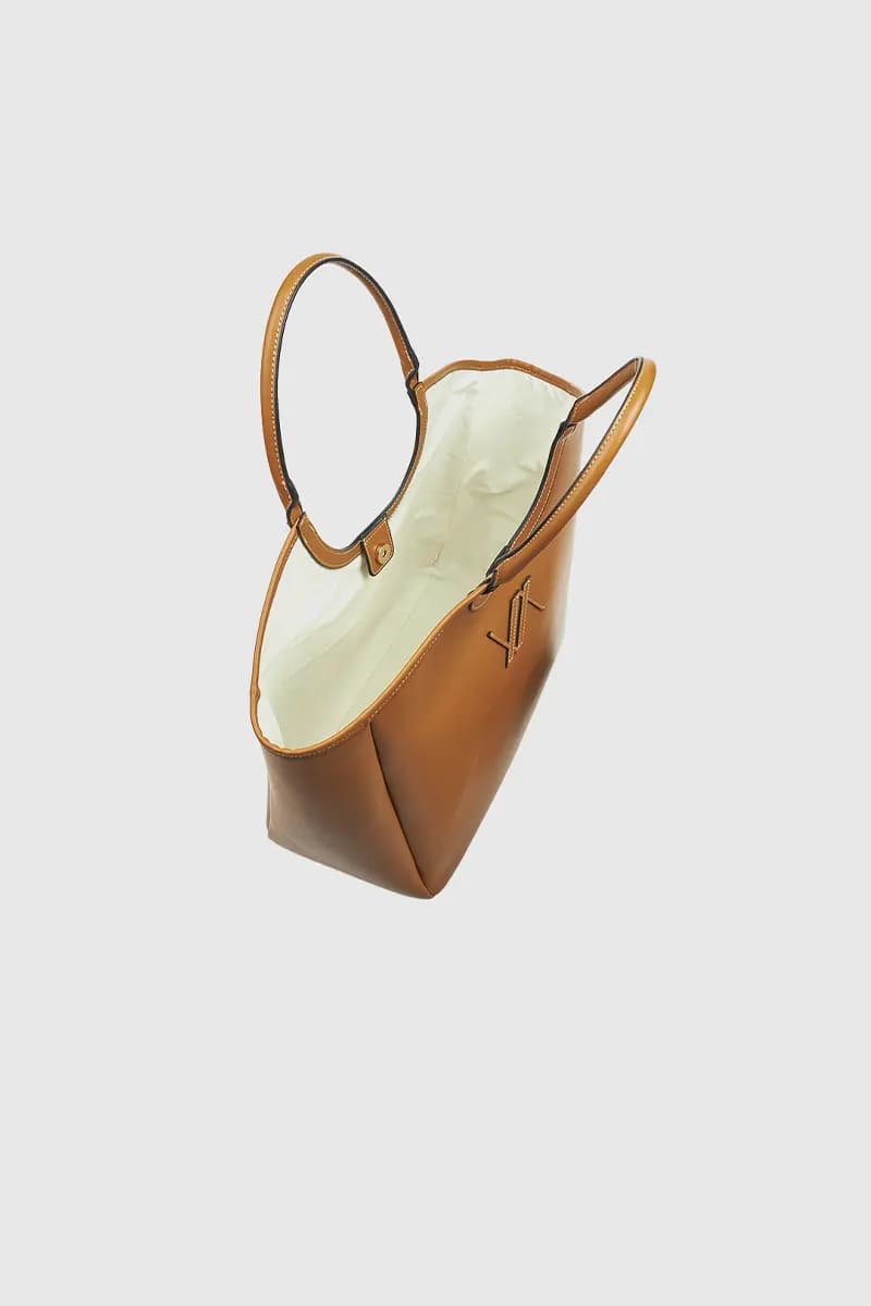 VERDE FASHION | Borsa a spalla con sacca interna - 5