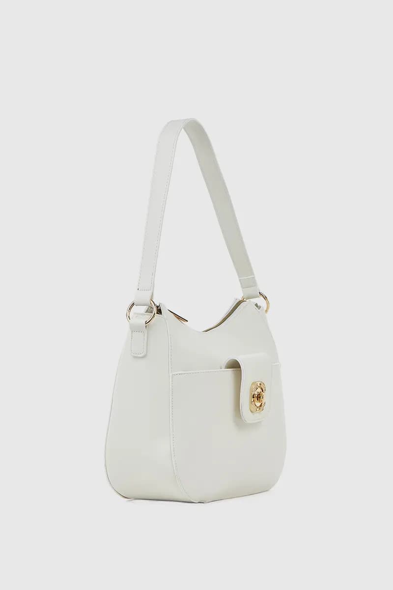 VERDE FASHION | Borsa a spalla con tasca frontale - 7