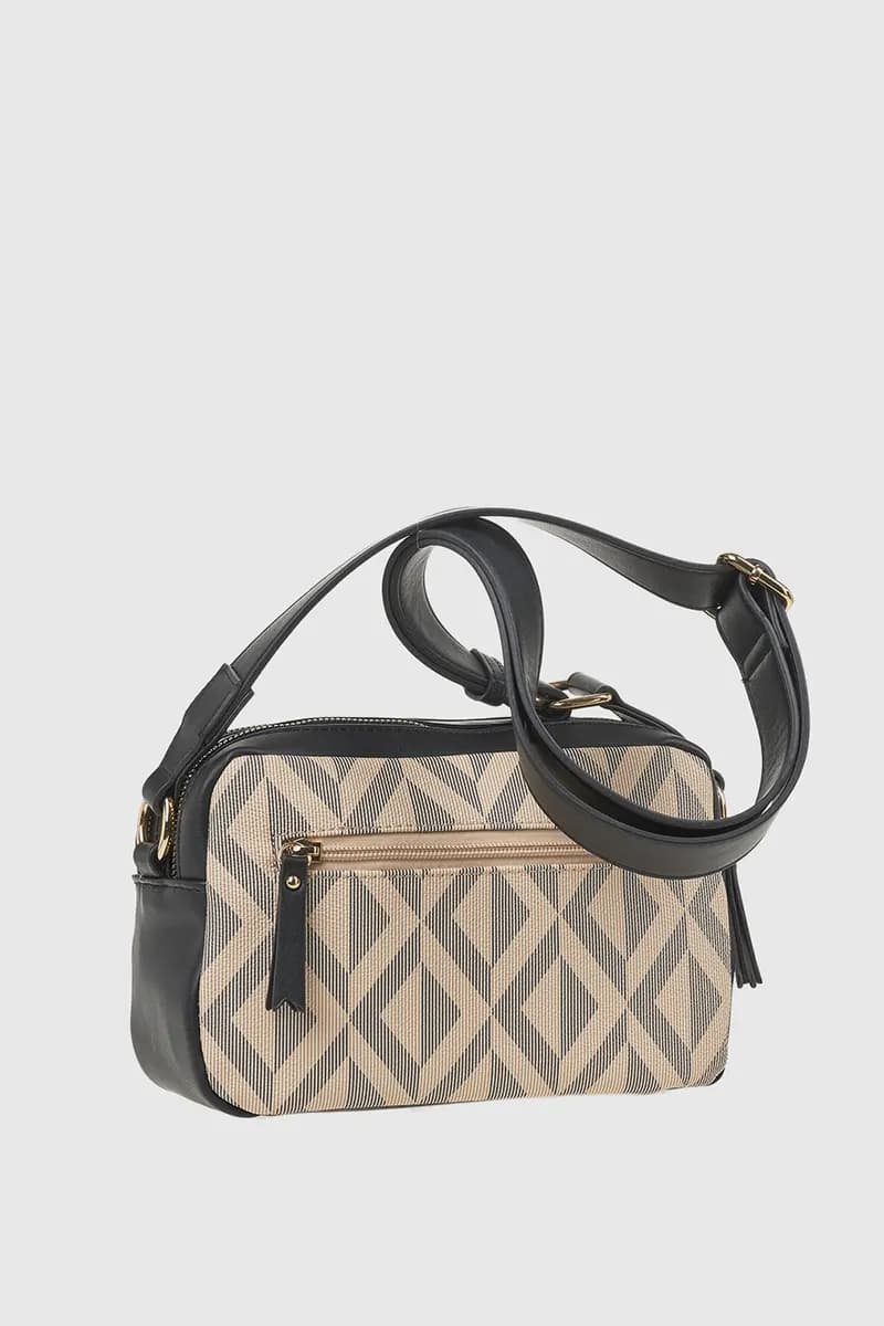 VERDE FASHION | Camera bag motivo geometrico - 2