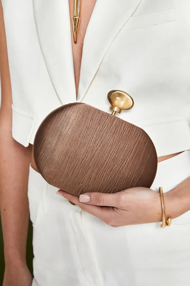 NALÌ | Clutch Iole tessuto wrinkled - 5