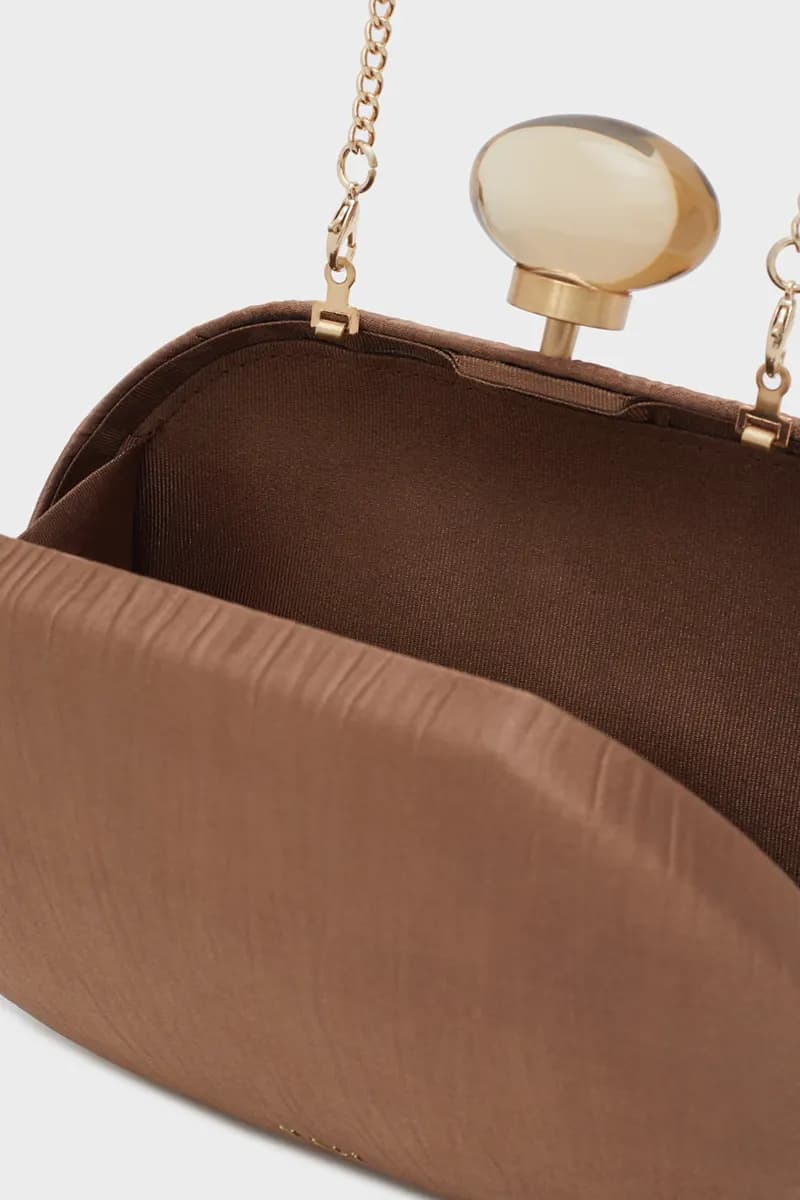 NALÌ | Clutch Iole tessuto wrinkled - 4