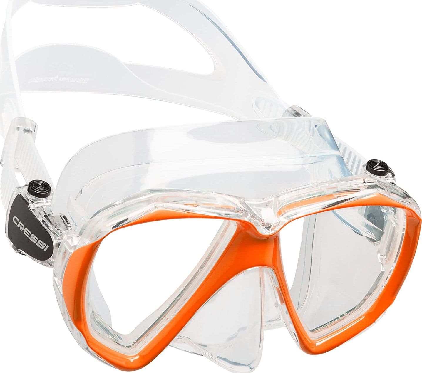Maschera da sub con boccaglio per immersioni e snorkeling adulti e bambini - 3