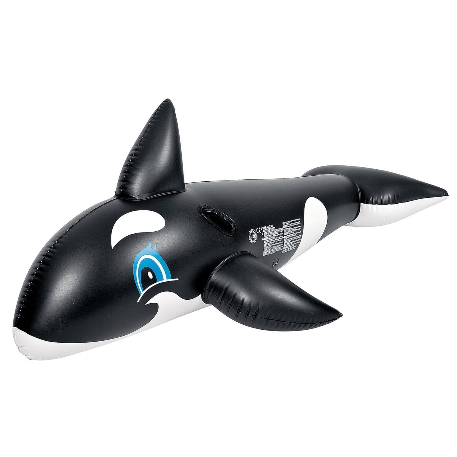 Gonfiabile cavalcabile Orca assassina da mare e piscina 190 x 92 cm - 4