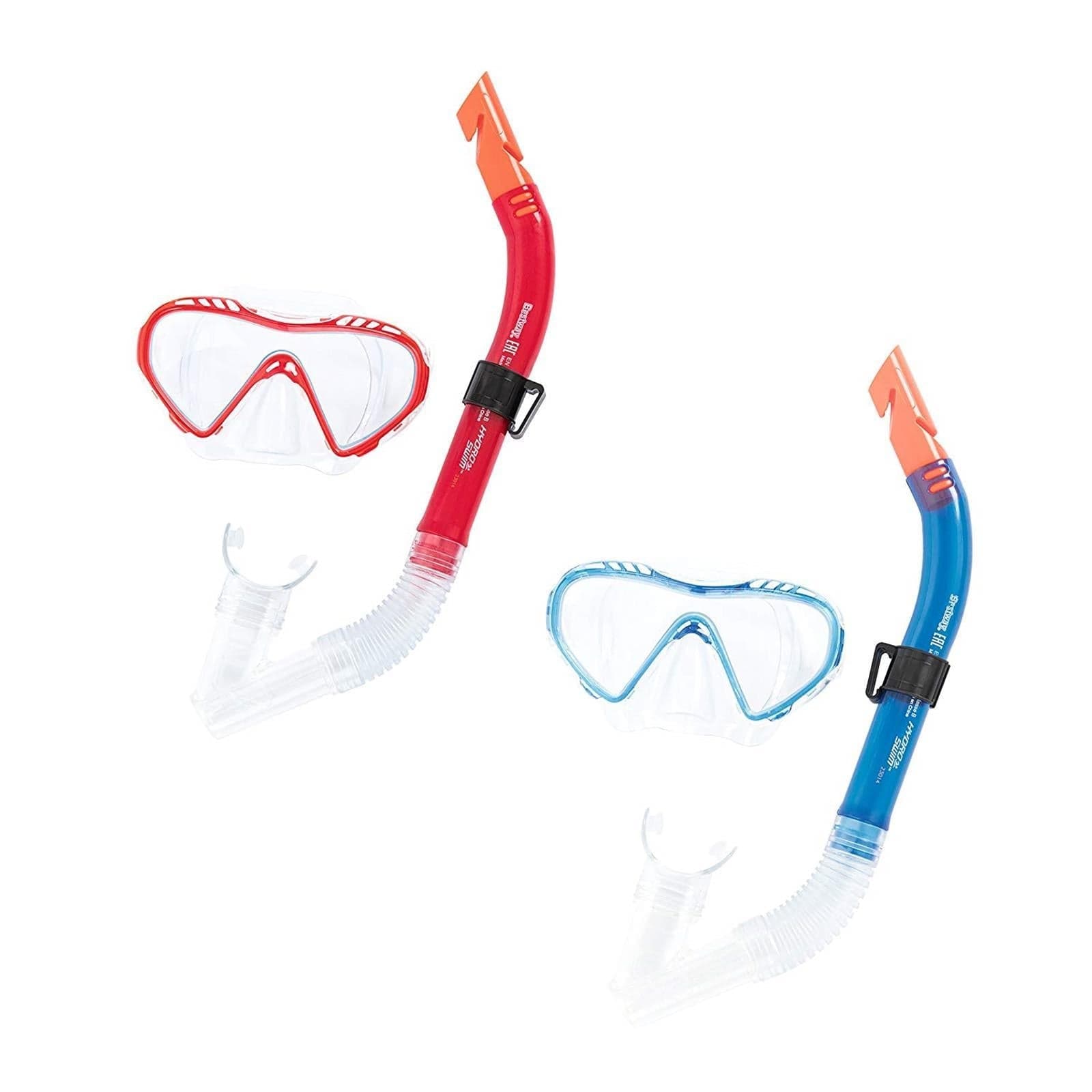 Maschera con boccaglio per immersioni e snorkeling da bambini + 7 anni - 1