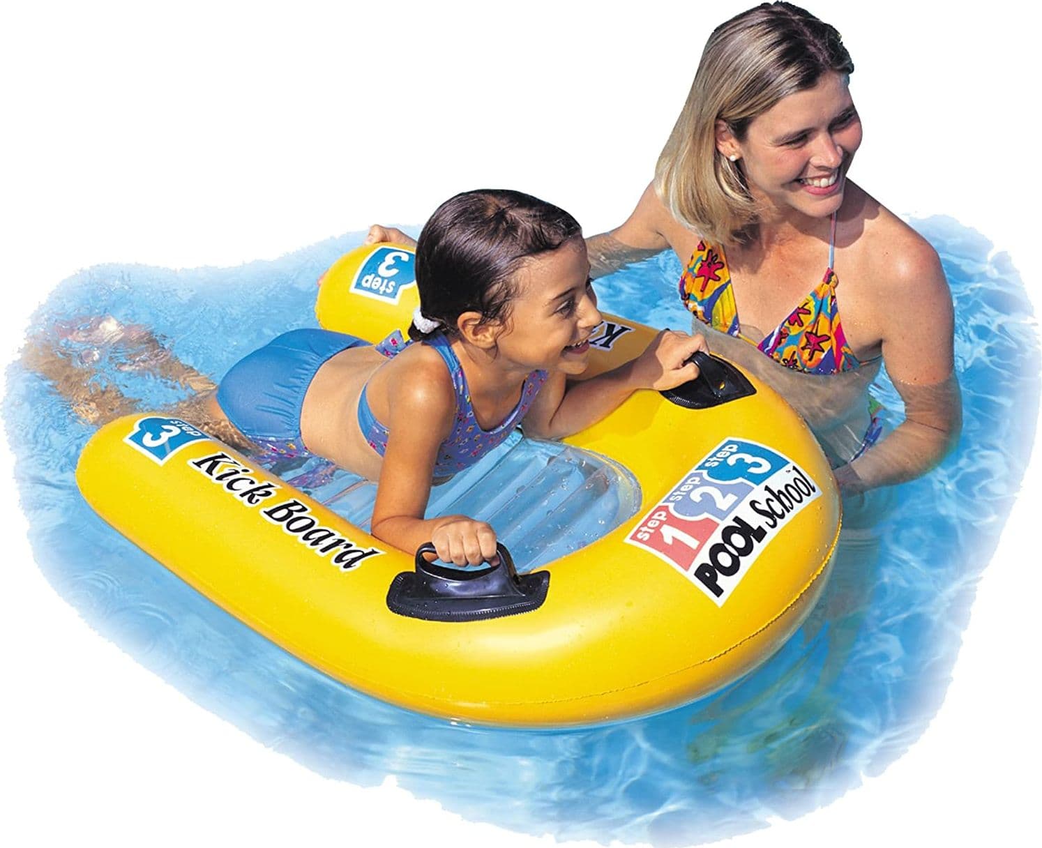 Tavoletta da surf gonfiabile con due maniglie laterali 79 x 76 cm - 3
