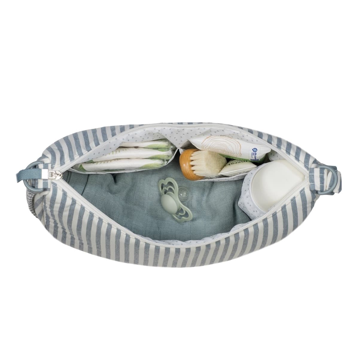 Borsa a tracolla Gondola Pasito a Pasito WM Praliné Strisce Matcha - 9