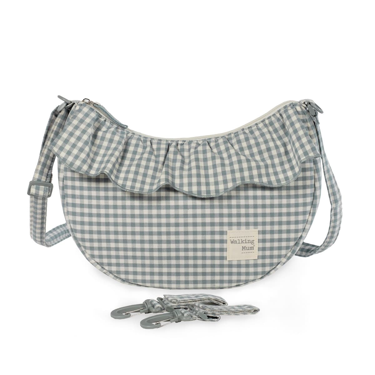 Borsa a tracolla Gondola Pasito a Pasito WM Praliné Vichy Matcha - 2