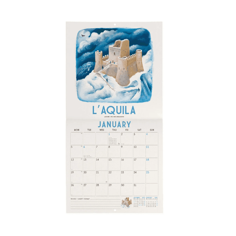Legami - Calendario da Parete 2026 - 18 x 18 cm Italy (CAL260139) - 2