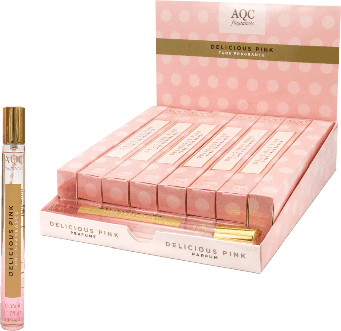 AQC Fragrances - Beauty Eau De Toilette -Rosa delizioso- Delicious Pink (56023) - 3