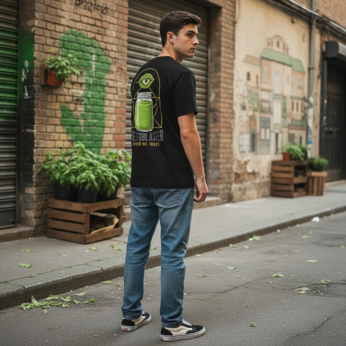T-shirt Ghettoblaster Pesto Trust black - 6